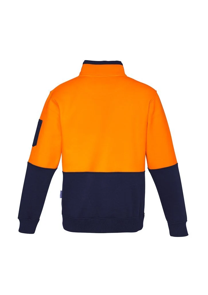 Unisex Hi Vis Half Zip Pullover