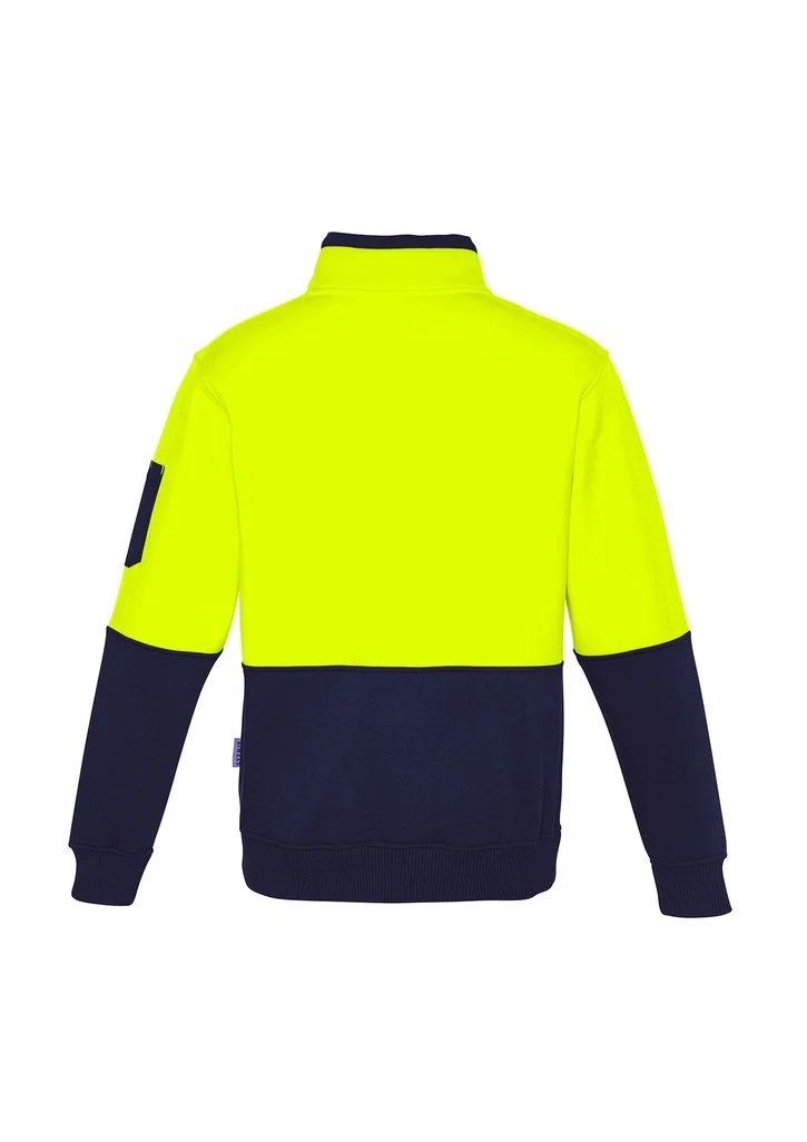 Unisex Hi Vis Half Zip Pullover