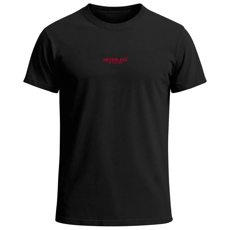 Backprint TShirt Herren Japan Schriftzeichen Asien Urban Fashion Streetstyle Freizeitshirt Männer