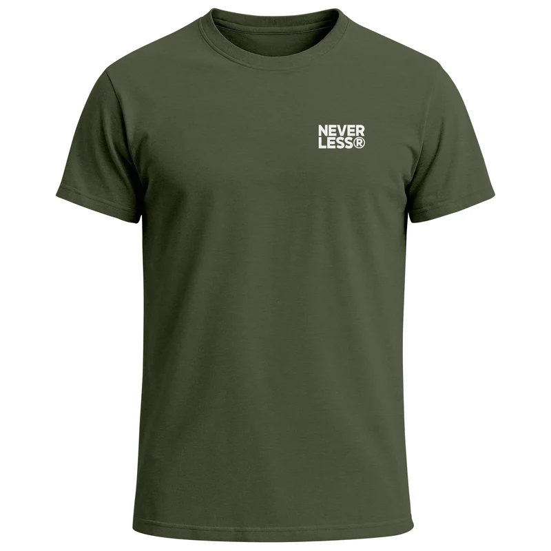 Herren T-Shirt Backprint Topografie / Experience Outdoor Natur Fashion Streetstyle Männer
