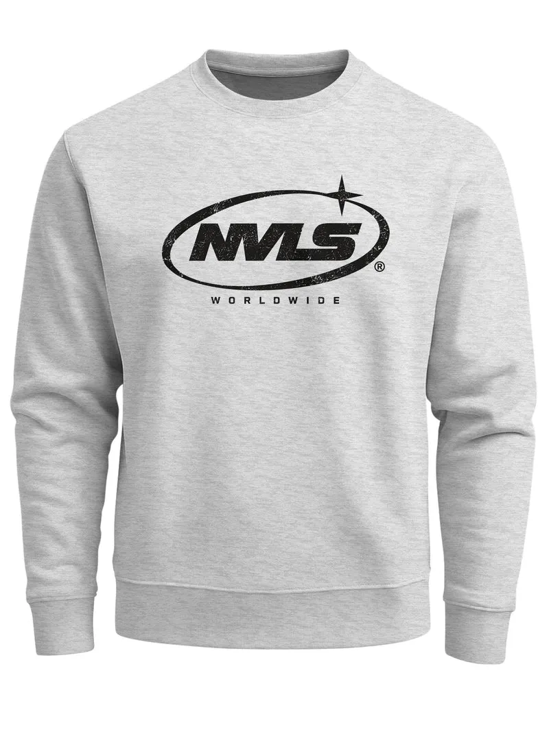 Herren Sweatshirt NVLS Worldwide Logo Regular Fit