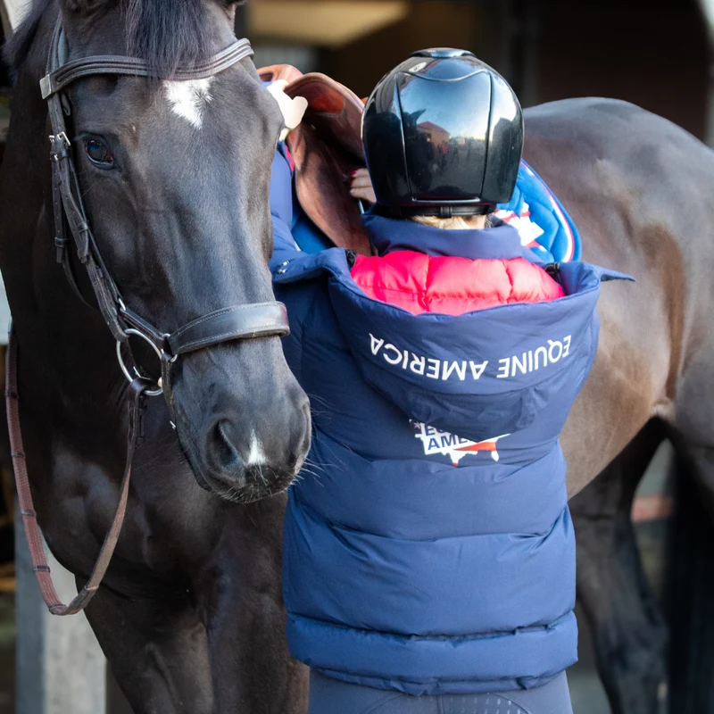 Equine America Puffa-Jacke für Damen