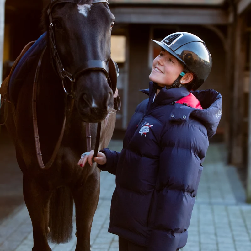 Equine America Puffa-Jacke für Damen