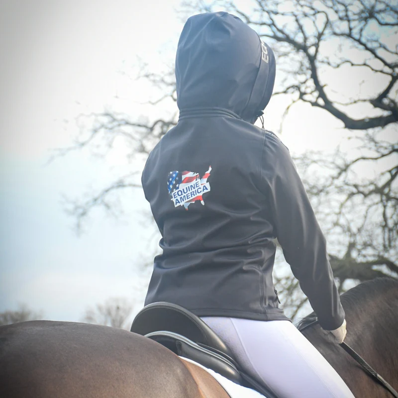 Equine America Wasserdichte Damenjacke