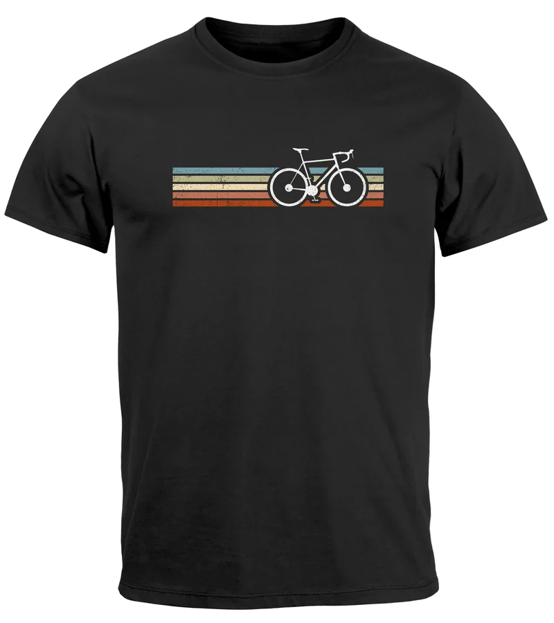 Herren T-Shirt Fahrrad Geschenk für Radfahrer Bike Liebhaber Outdoor Fashion Streetstyle