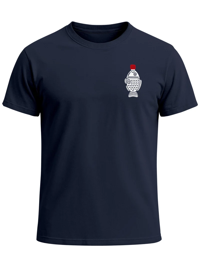 Herren T-Shirt Frontprint - Design Soy Sauce - Baumwollshirt Männer Fashion Streetstyle Slim Fit