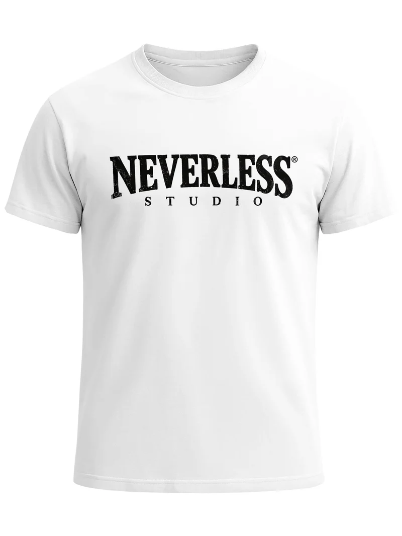 Herren T-Shirt Studio Frontprint Slim Fit