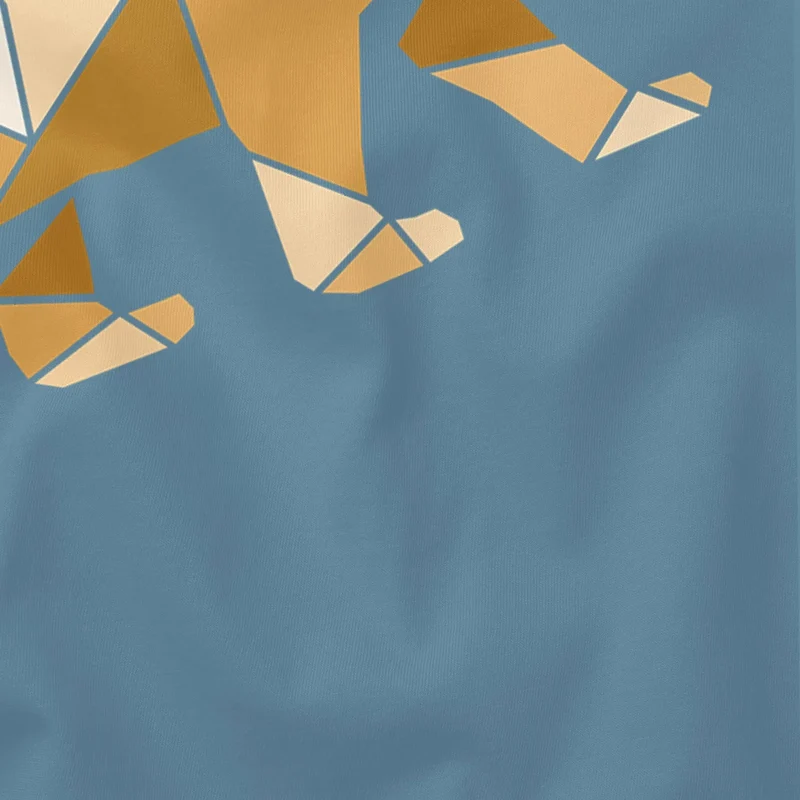 Herren T-Shirt Bär Aufdruck Grafik Outdoor Polygon Motive Printshirt Natur Fashion Streetstyle