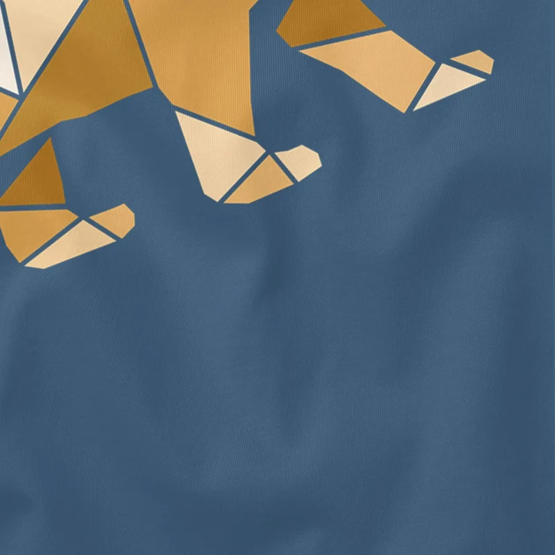 Herren T-Shirt Bär Aufdruck Grafik Outdoor Polygon Motive Printshirt Natur Fashion Streetstyle