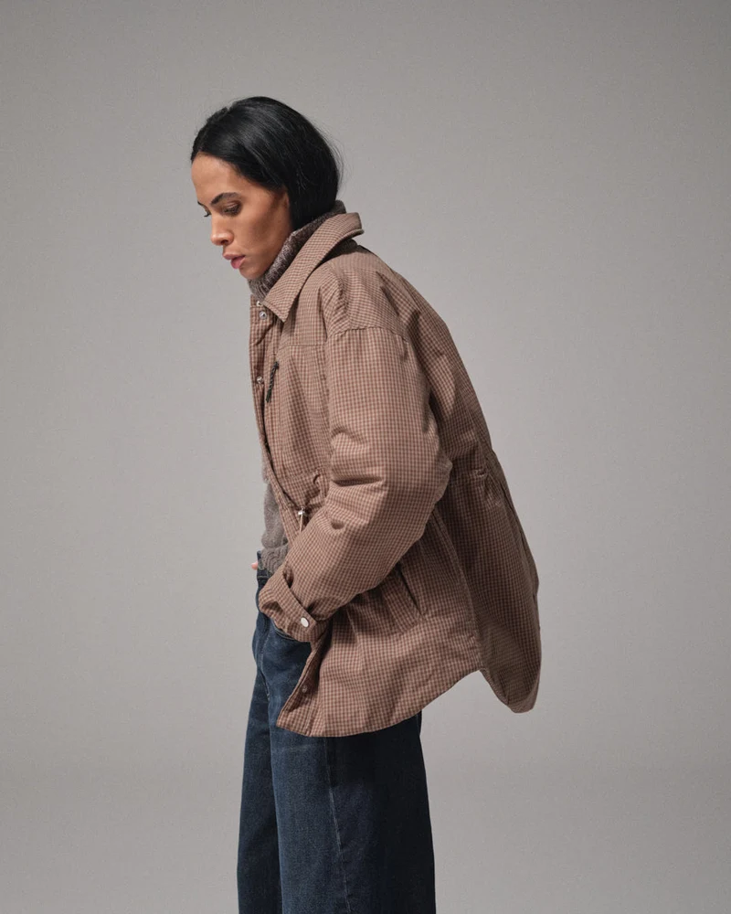 MMHRent Down Check Jacket
