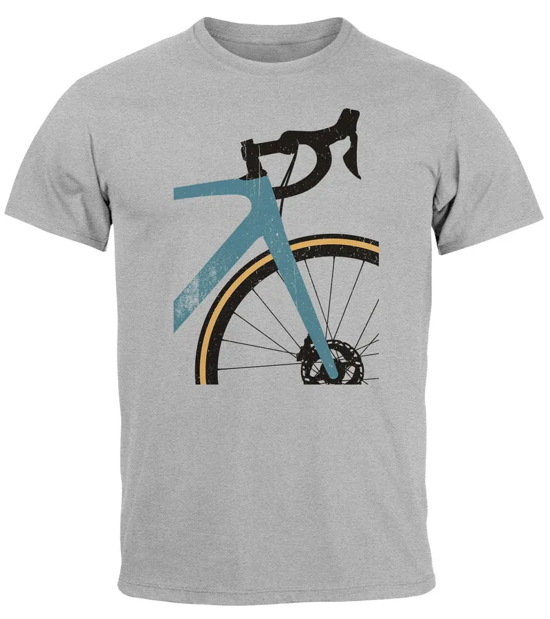 Herren T-Shirt Fahrrad Bike Radfahrer Sommer Outdoor Fashion Streetstyle