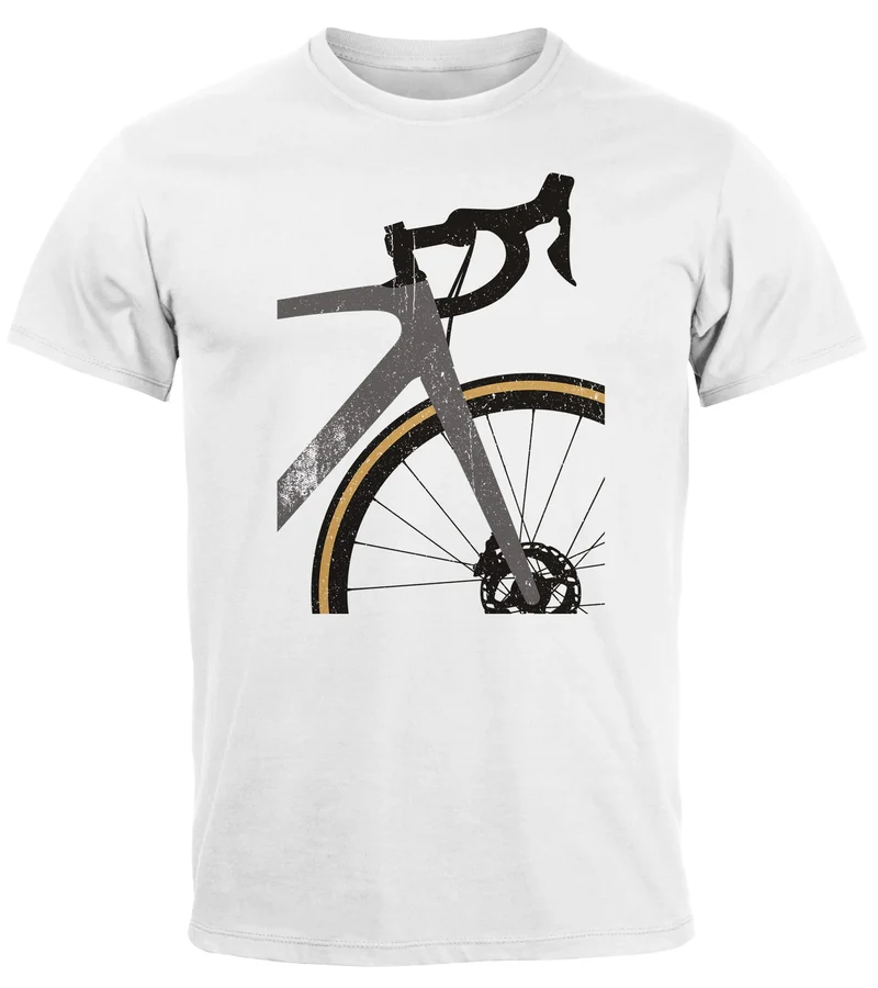 Herren T-Shirt Fahrrad Bike Radfahrer Sommer Outdoor Fashion Streetstyle