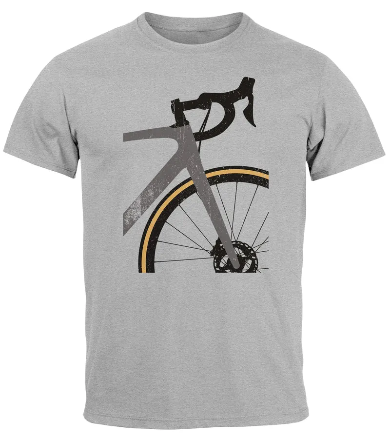 Herren T-Shirt Fahrrad Bike Radfahrer Sommer Outdoor Fashion Streetstyle