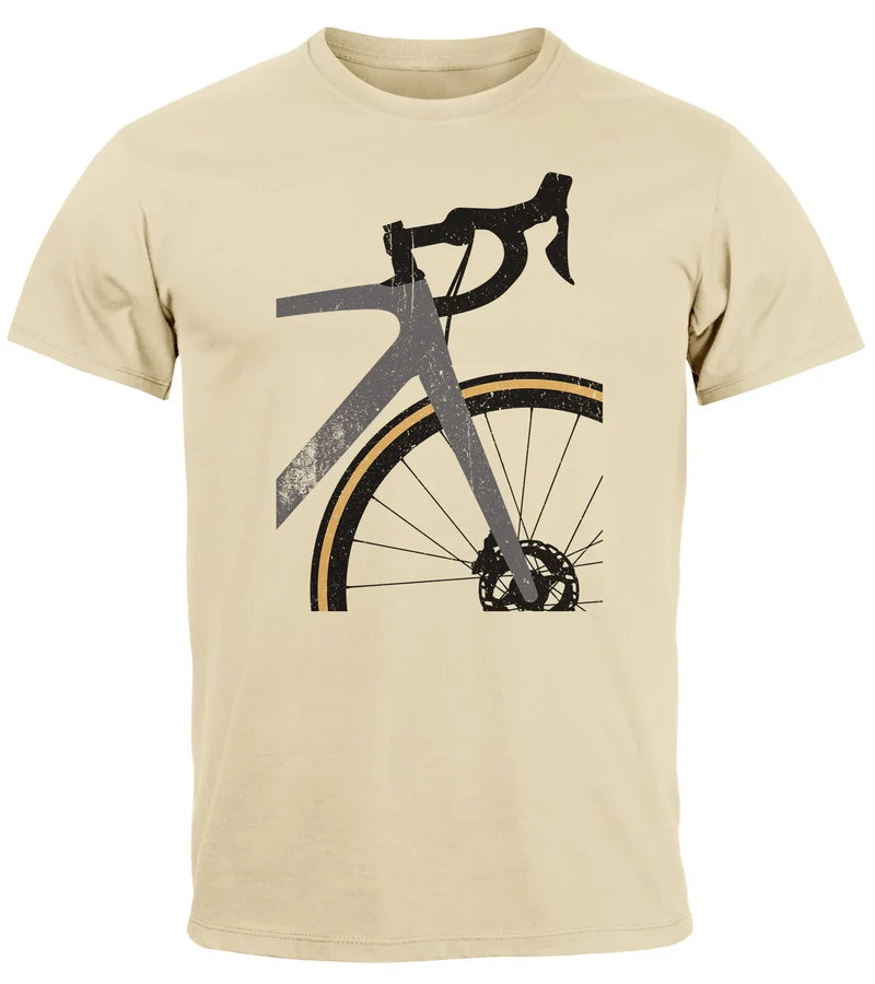 Herren T-Shirt Fahrrad Bike Radfahrer Sommer Outdoor Fashion Streetstyle