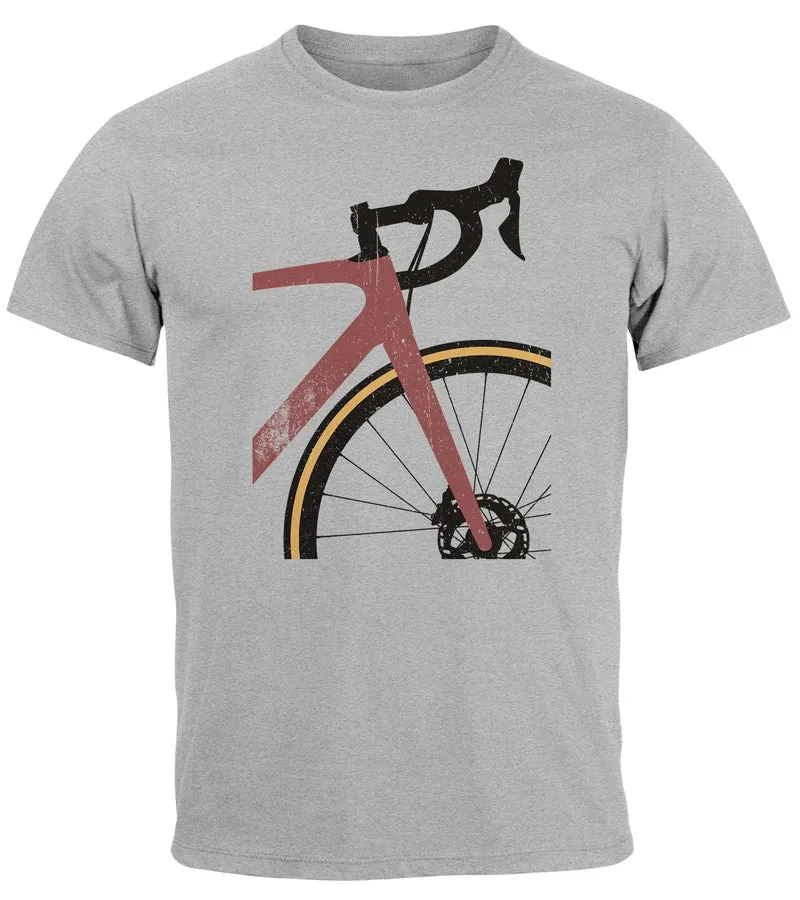 Herren T-Shirt Fahrrad Bike Radfahrer Sommer Outdoor Fashion Streetstyle