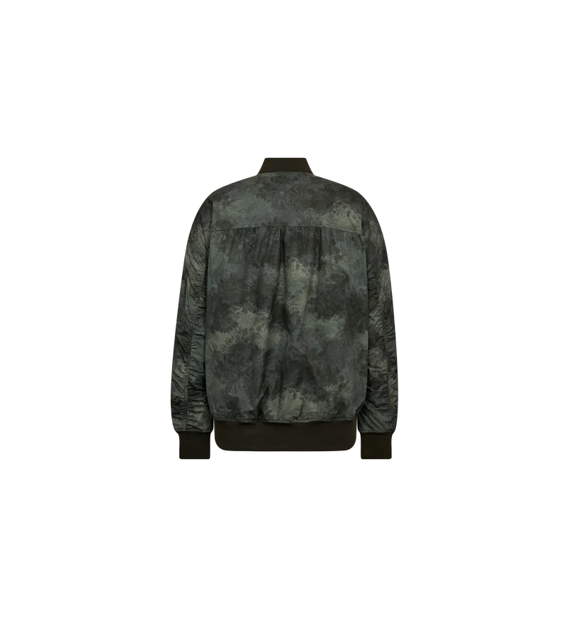 MMRuby Camou-Print Bomber Jacket