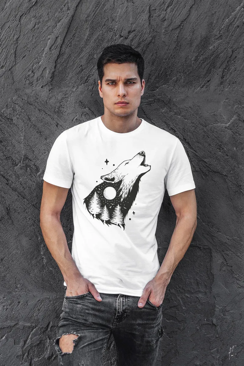 Herren T-Shirt Bär Grizzly Bear Natur Outdoor Adventure Fashion Streetstyle