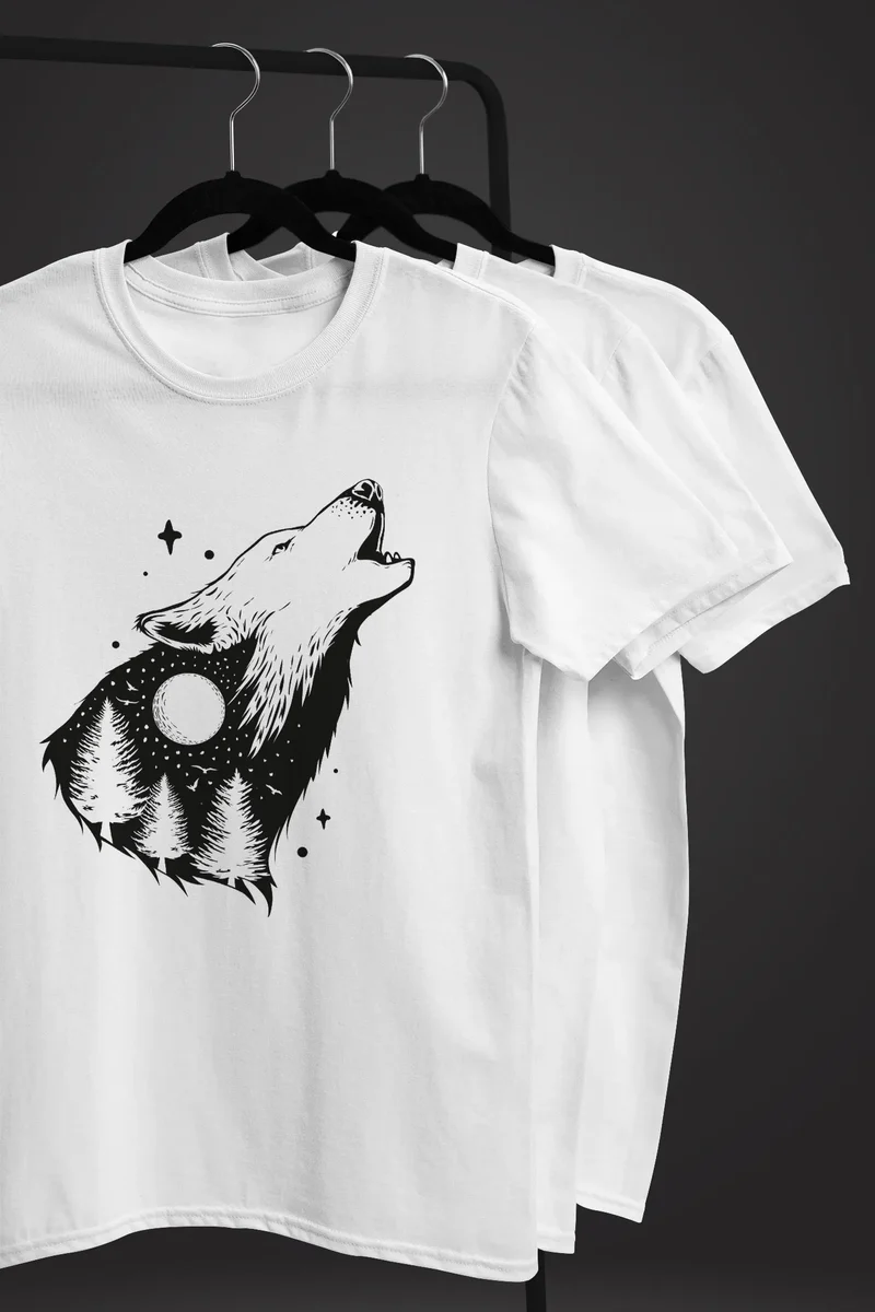 Herren T-Shirt Bär Grizzly Bear Natur Outdoor Adventure Fashion Streetstyle