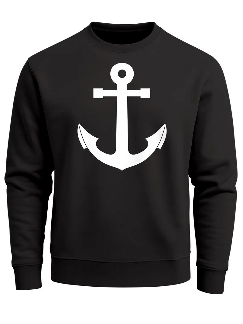 Sweatshirt Herren Anker V2 Rundhals-Pullover