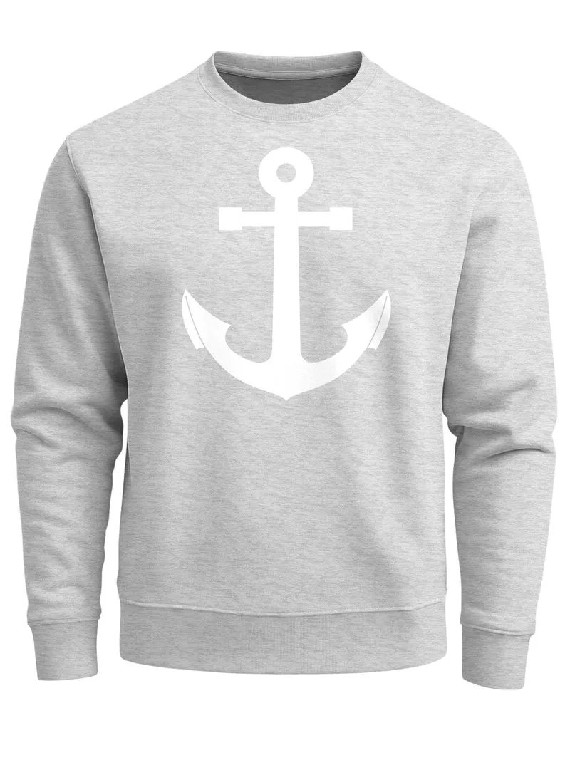 Sweatshirt Herren Anker V2 Rundhals-Pullover