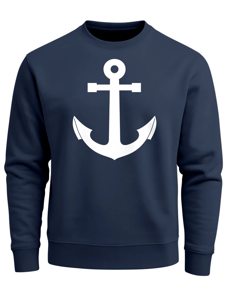 Sweatshirt Herren Anker V2 Rundhals-Pullover