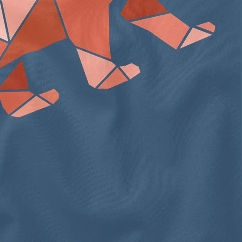 Herren T-Shirt Polygon Grafik Bär Outdoor Motive Printshirt Natur Fashion Fashion Streetstyle