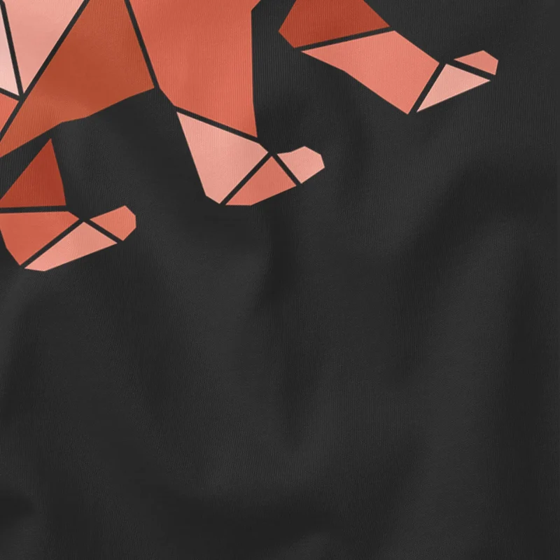 Herren T-Shirt Polygon Grafik Bär Outdoor Motive Printshirt Natur Fashion Fashion Streetstyle