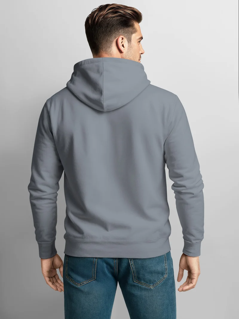 Zip-Hoodie Herren Polygon Wolf Wald Sweatjacke Kapuze Print Outdoor Zipjacke Männer Fashion