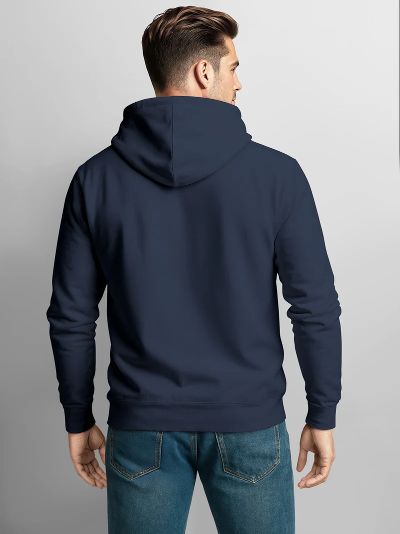Herren Sweatjacke Luchs Polygon Mond wandern Outdoor mit Kapuze Print Aufdruck Motiv Zipjacke Männer Fashion