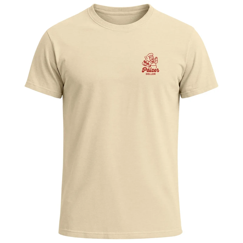 Herren T-Shirt Backprint Pfalz Design Pfälzer Dialekt Spruch Lustig Uffbasse Fashion Streetstyle