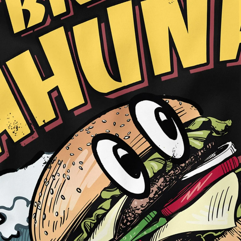 Herren T-Shirt Big Kahuna Burger Printshirt lustig Aufdruck Surfen Welle Film-Parodie Fashion Streetstyle