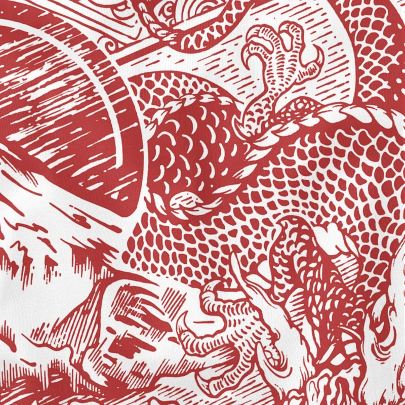 Herren T-Shirt Drache Dragon Asien Schriftzeichen Tattoo Kunst Fashion Streetstyle