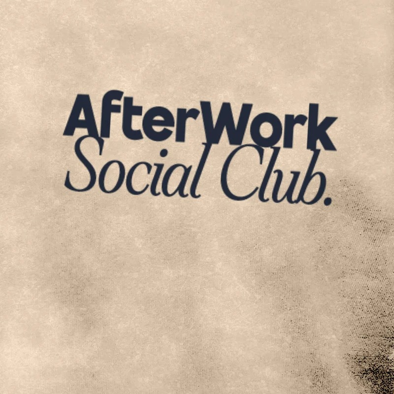 Herren Vintage T-Shirt Backprint Printshirt Baumwolle After Work Social Club Grafik Aufdruck Used Look Fashion Männer