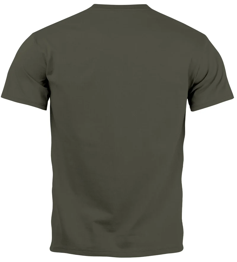 Herren T-Shirt Prinstshirt Berge Wandern Adventure Outdoor Minimalistischer Frontprint Retro Fashion Streetstyle
