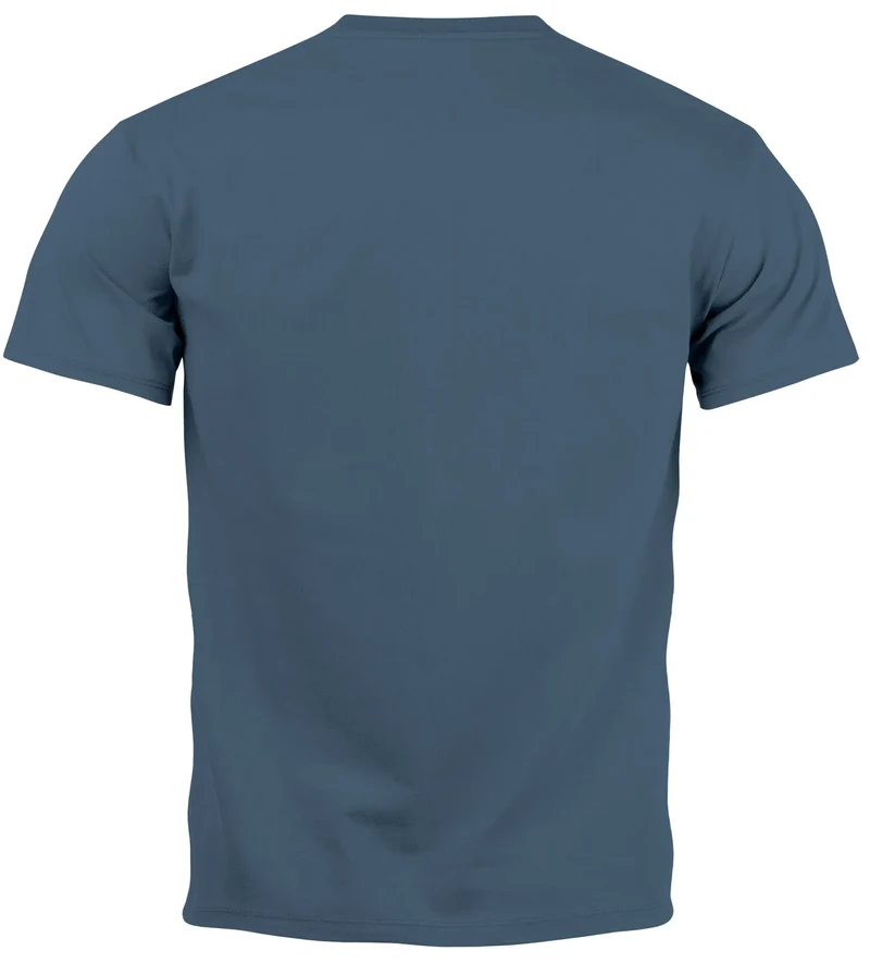 Herren T-Shirt Prinstshirt Berge Wandern Adventure Outdoor Minimalistischer Frontprint Retro Fashion Streetstyle