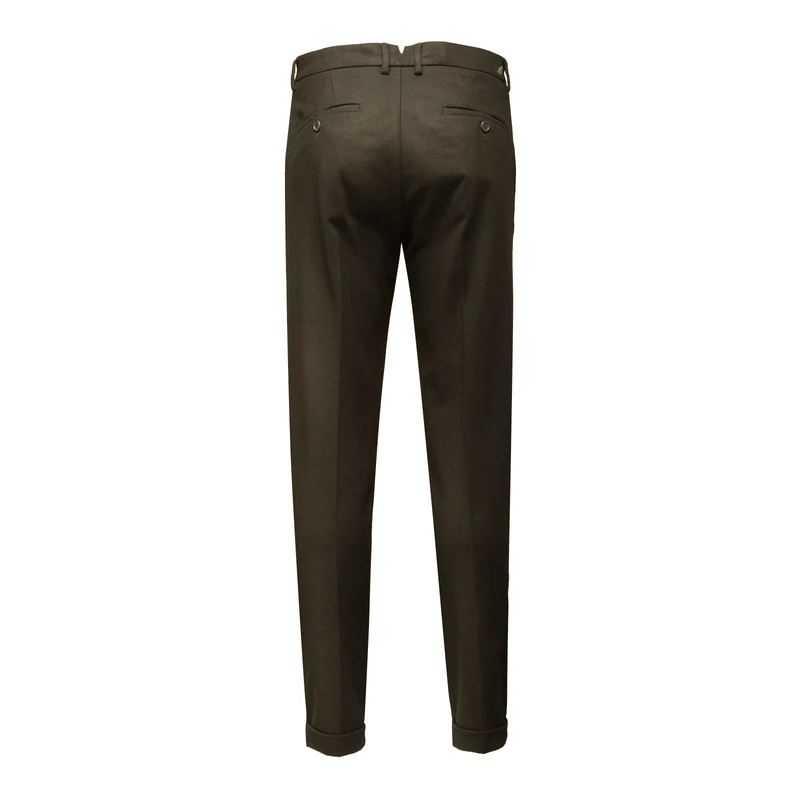 Felted Wool Tailored Chinos