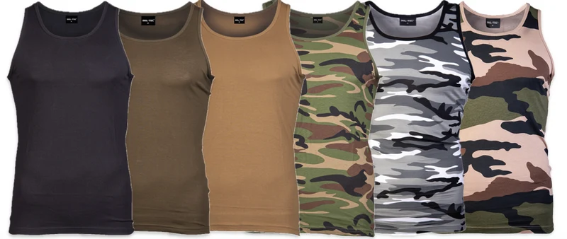 TANK TOP MIL-TEC in 6. Farben