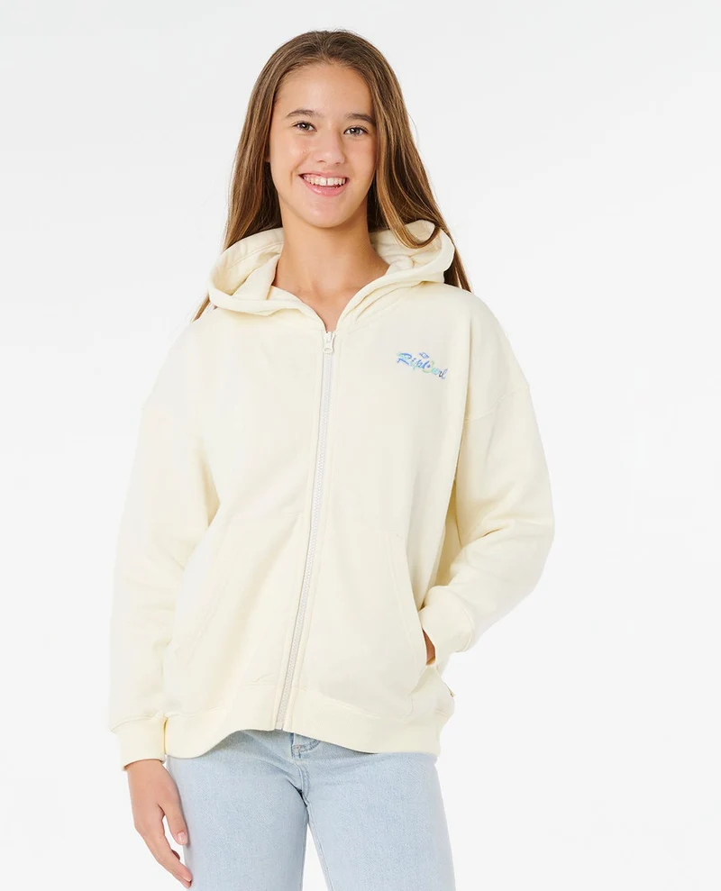 Lay Day Relaxed Zip Fleece Girl