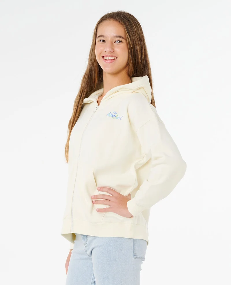 Lay Day Relaxed Zip Fleece Girl