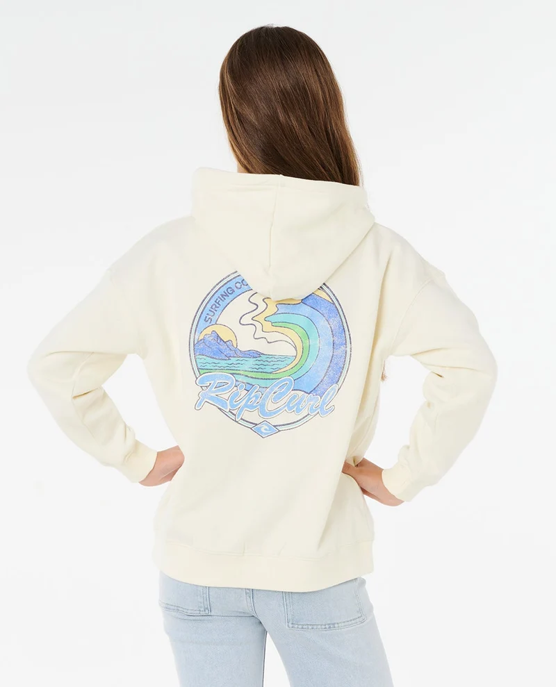 Lay Day Relaxed Zip Fleece Girl