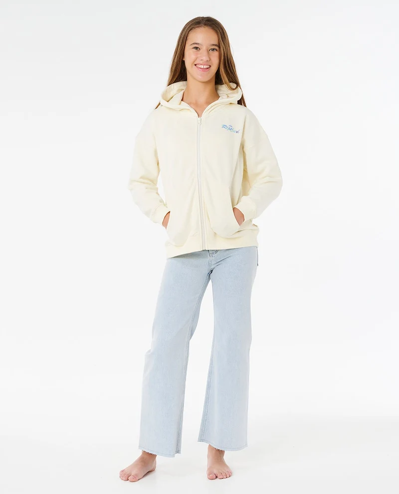 Lay Day Relaxed Zip Fleece Girl