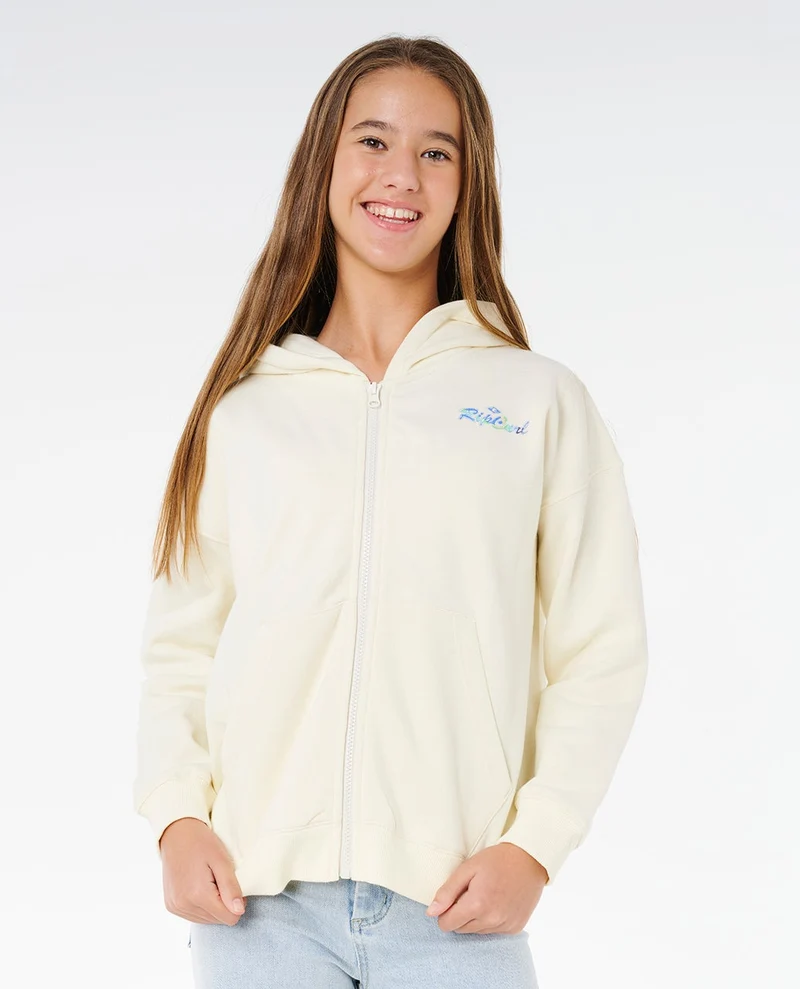 Lay Day Relaxed Zip Fleece Girl