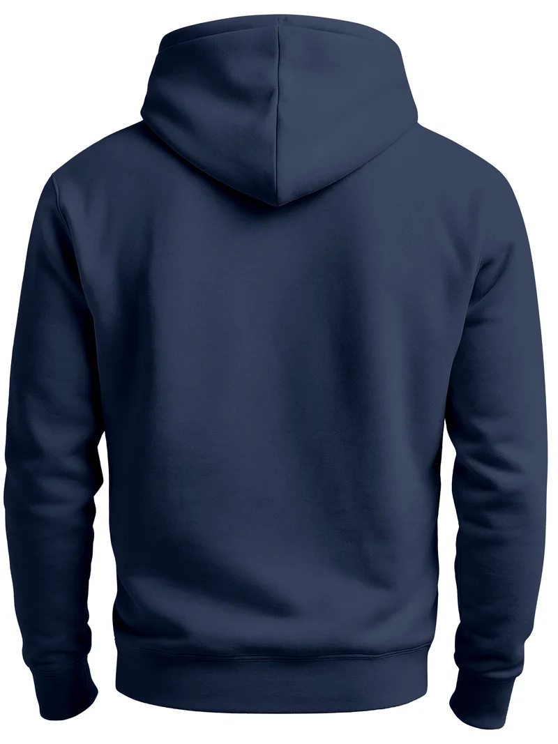 Herren Sweatjacke mit Kapuze Print Drippy Smile Zip-Hoodie Männer Fashion Streetstyle