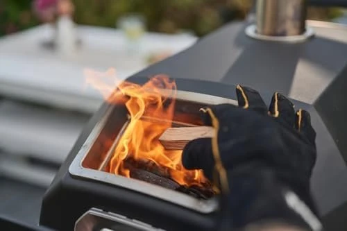 Ooni Karu 2 Pro Multi-Fuel Pizza Oven – Wood and Gas Outdoor Pizza Oven with Pizza Stone & Integrated Thermometer, Pizza Oven Outdoor, Dual Fuel 16 Inch Pizza Maker, Outdoor Cooking Grill