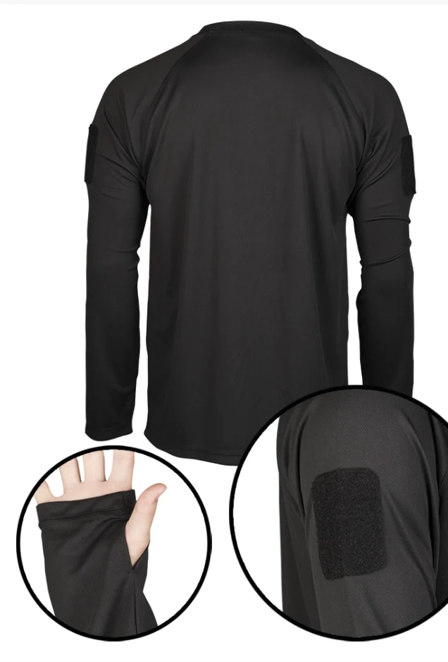 TACTICAL QUICK DRY LANGARMSHIRT in 3. Farben