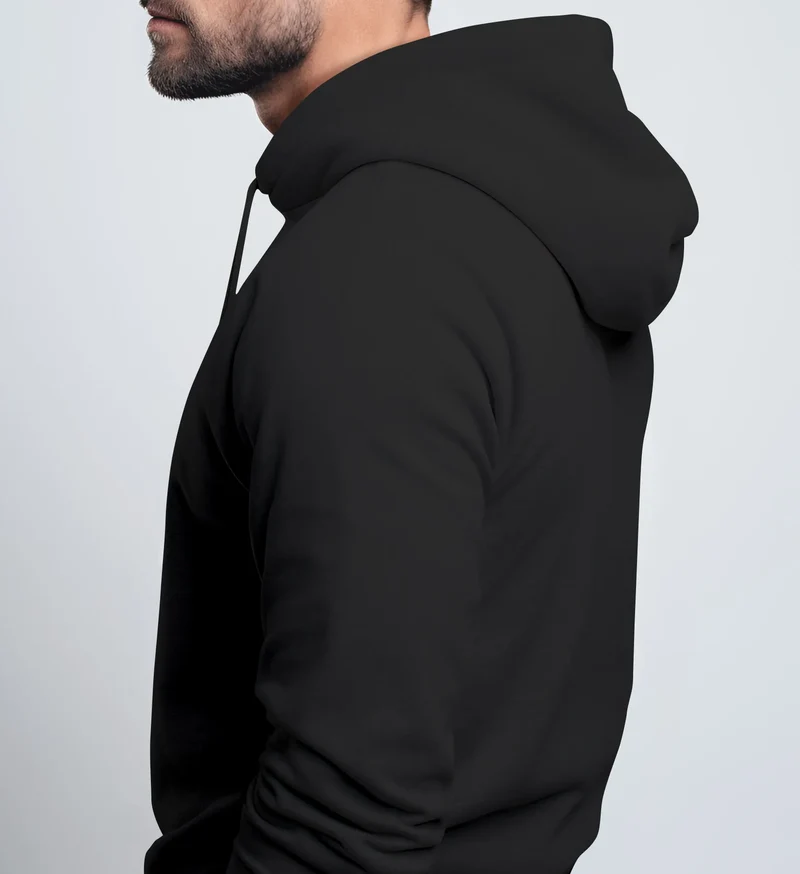 Zip Hoodie Herren Sweatjacke mit Kapuze Logo Wikinger nordische Mythologie Valknut Wotansknoten Valhalla