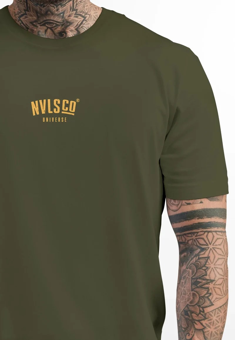 Herren T-Shirt Backprint Herren Adler Eagle Print Retro Design Rückenaufdruck Männer Fashion Streetstyle
