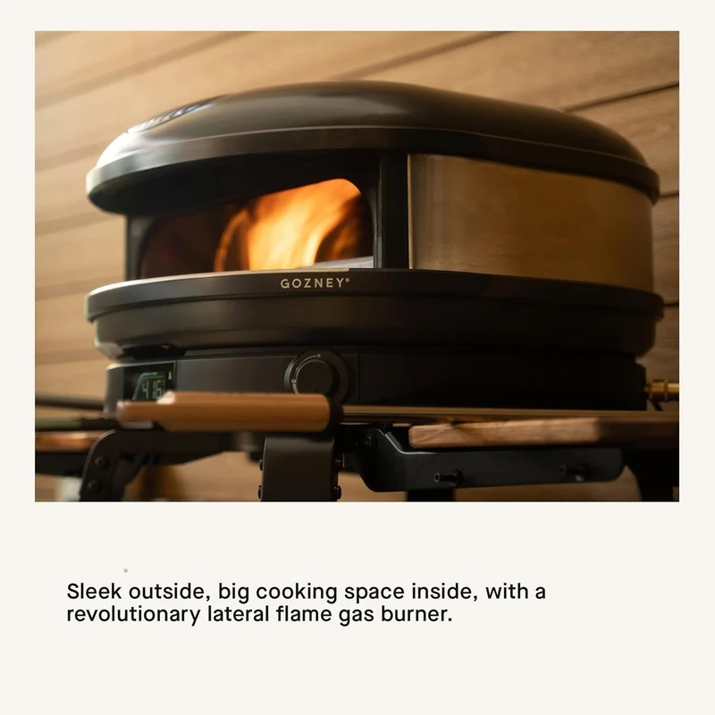 Gozney Arc XL Pizza Oven,Off Black, Gas Burner, Precision Temperature Control