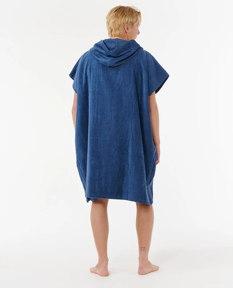 Logo Hooded Towel Poncho