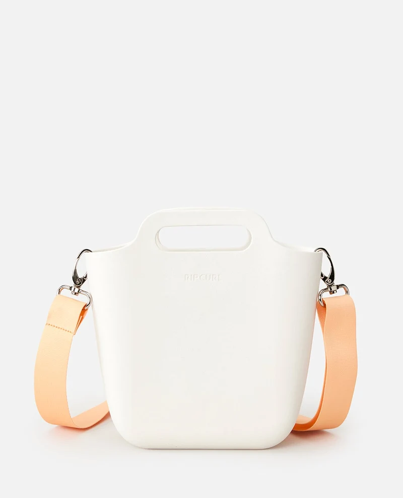 Beach Bloom Crossbody Bucket